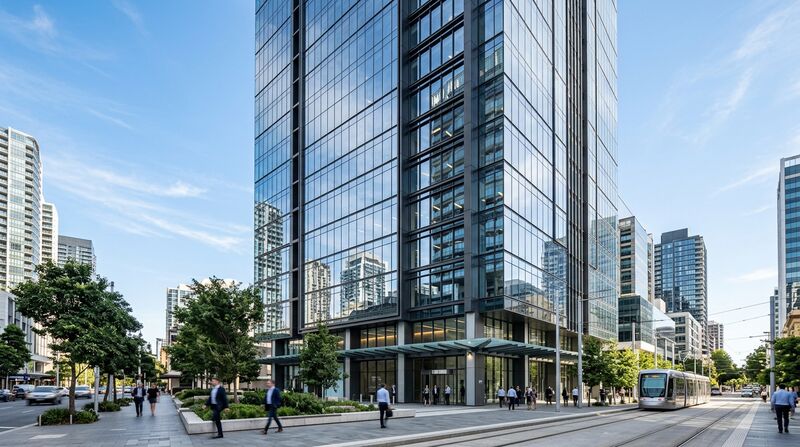 Commercial Office Towers, Highrise Glazing Melbourne