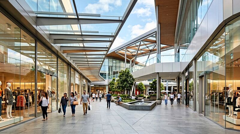 Retail and Shopping Centres, Highrise Glazing Melbourne